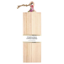 Load image into Gallery viewer, Paulownia Wood Flower Cheese Flower Board