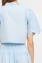 Load image into Gallery viewer, Margot Eyelet Blouse & Skirt Set