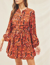 Load image into Gallery viewer, Harvest Moon Venus Button Up Mini Dress