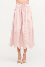 Load image into Gallery viewer, Margot Eyelet Pink Blouse & Skirt Set