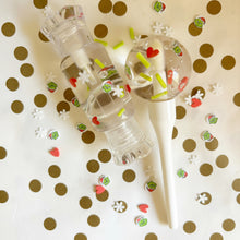 Load image into Gallery viewer, Grinch Lollipop Lip Gloss