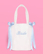 Load image into Gallery viewer, "Tying the Knot" Bride Canvas Tote