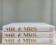 Load image into Gallery viewer, Mr. & Mrs. Wedding Guest/Coffee Table Book