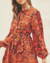 Load image into Gallery viewer, Harvest Moon Venus Button Up Mini Dress