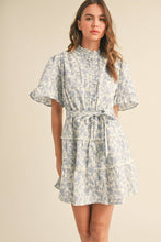 Load image into Gallery viewer, Pretty Little Ruffled Tiered Floral Mini Dress