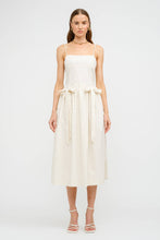 Load image into Gallery viewer, Silvia Cotton Poplin Midi Dress