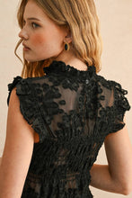 Load image into Gallery viewer, Pretty Little Velvet Lace Blouse