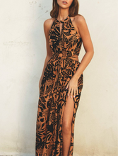 Load image into Gallery viewer, Sahara Sand Sweet Summer Cutout Dress