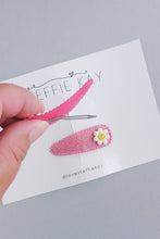 Load image into Gallery viewer, Retro Smiley Flower Snap Clip Set