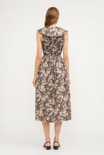 Load image into Gallery viewer, The Elaina Floral Smocked Midi Dress