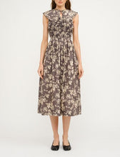Load image into Gallery viewer, The Elaina Floral Smocked Midi Dress
