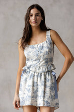 Load image into Gallery viewer, French Toile Ivory Blue Set