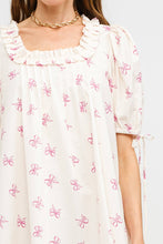 Load image into Gallery viewer, Minnie Bow Babydoll Dress