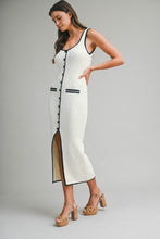 Load image into Gallery viewer, The Montauk Black & White Knit Dress