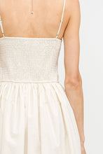 Load image into Gallery viewer, Silvia Cotton Poplin Midi Dress
