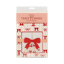 Load image into Gallery viewer, Red & Pink Bows Cookie/Treat Box Set