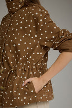 Load image into Gallery viewer, The Maison Dot Cinched-Waist Jacket