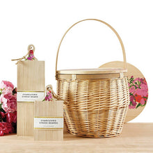 Load image into Gallery viewer, Paulownia Wood Flower Cheese Flower Board