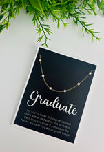 Load image into Gallery viewer, Graduate Pearl Necklace