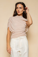Load image into Gallery viewer, The EastHampton Draped Silhouette Top