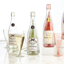 Load image into Gallery viewer, Acrylic Champagne Bottle + Glasses