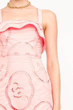 Load image into Gallery viewer, Palermo Embroidered Coral Midi Dress