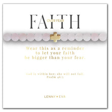 Load image into Gallery viewer, Faith Over Fear Stretch Bracelet