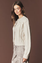 Load image into Gallery viewer, The Château Bow Cable Knit Cardigan