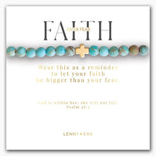 Load image into Gallery viewer, Faith Over Fear Stretch Bracelet