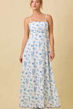 Load image into Gallery viewer, Euro Summer Scallop Midi Dress