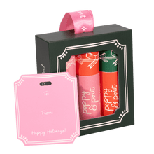 Load image into Gallery viewer, Poppy & Pout Holiday Lip Balm Trio Ornament