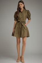 Load image into Gallery viewer, The Estate Club Belted Mini Dress