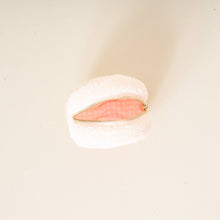 Load image into Gallery viewer, Red Bow Circle Sherpa Teddy Pouch