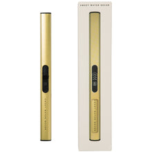 Load image into Gallery viewer, Gold Rechargeable Electric Lighter
