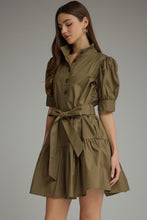 Load image into Gallery viewer, The Estate Club Belted Mini Dress