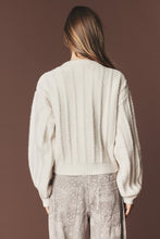 Load image into Gallery viewer, The Château Bow Cable Knit Cardigan