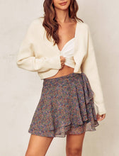 Load image into Gallery viewer, Ecru Open Front Shrug Cardigan