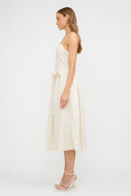 Load image into Gallery viewer, Silvia Cotton Poplin Midi Dress