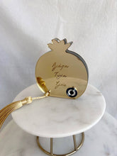 Load image into Gallery viewer, Lucky Pomegranate Gold Standing Ornament
