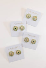 Load image into Gallery viewer, Dahlia Bloom Crystal Statement Studs