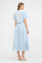 Load image into Gallery viewer, Margot Eyelet Blouse & Skirt Set