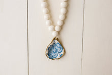 Load image into Gallery viewer, Petite Decoupage Oyster Shell Blessing Beads