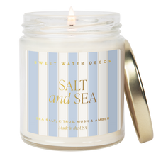 Load image into Gallery viewer, Salt & Sea Soy Candle