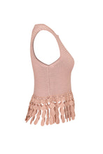 Load image into Gallery viewer, The French Riviera Knit Fringe Set