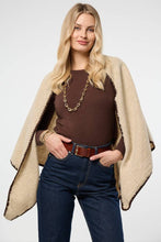 Load image into Gallery viewer, Knit Triangle Shawl Wrap