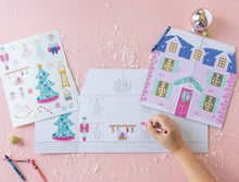 Load image into Gallery viewer, Nutcracker Sticker & Coloring Activity Kit