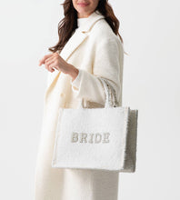 Load image into Gallery viewer, Bride Boucle Tote