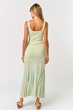 Load image into Gallery viewer, Seafoam Mint Knit Maxi Dress