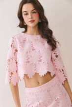 Load image into Gallery viewer, The Pink Petals Floral Lace Set