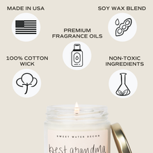 Load image into Gallery viewer, Best Grandma Ever Soy Candle